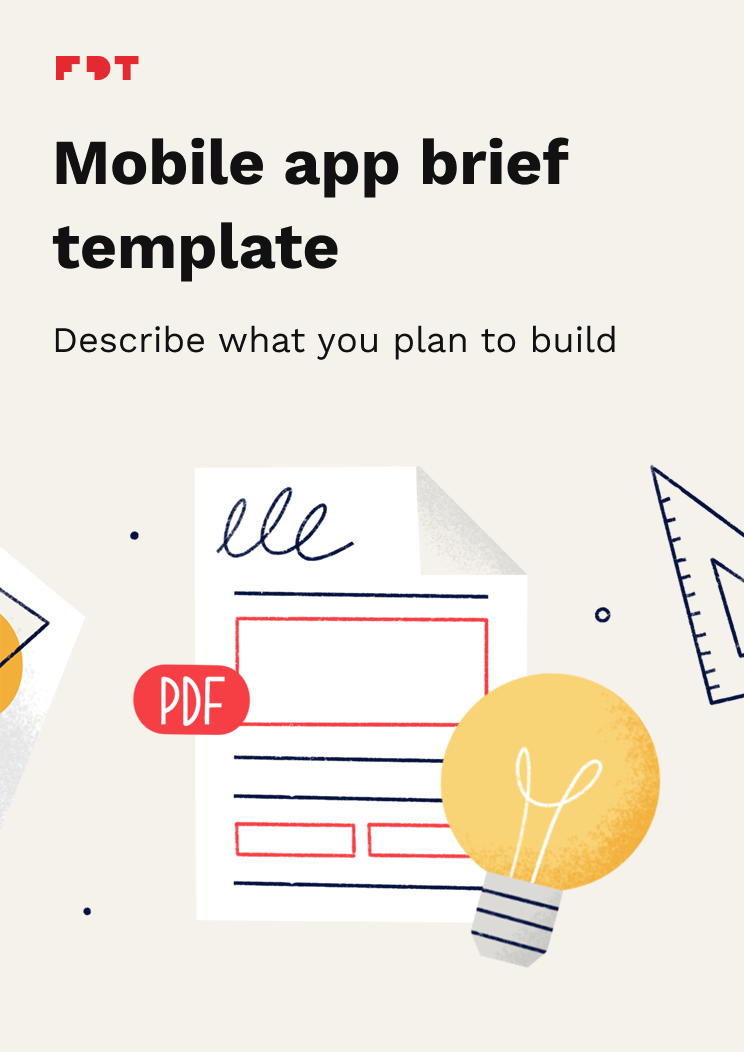 Mobile app brief template