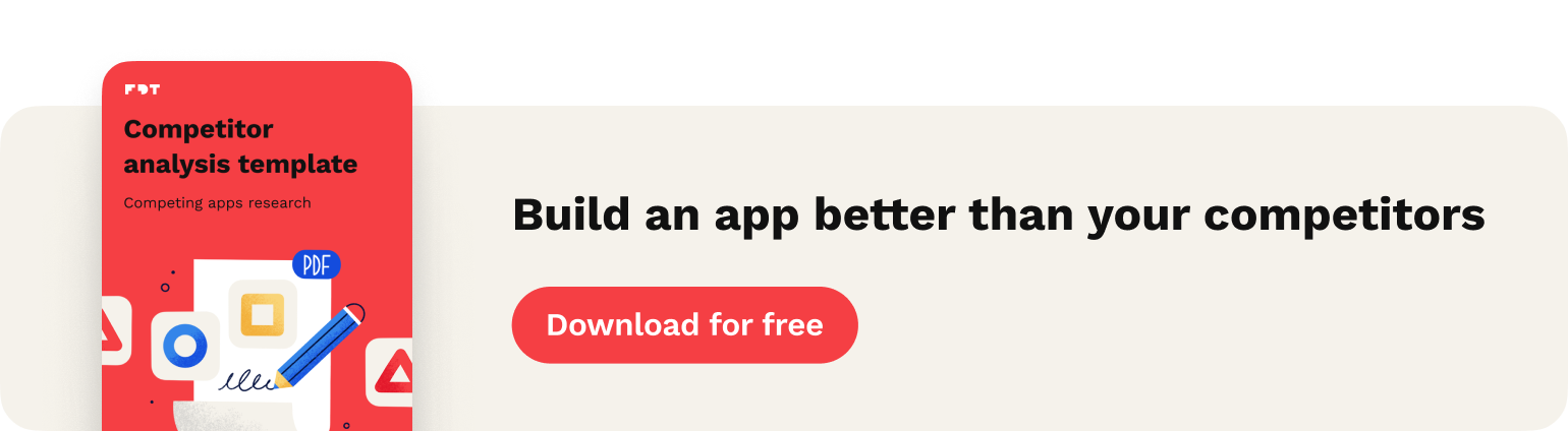 How to create a competitive analysis on the example of Glovo app –  FiveDotTwelve – App Development Company