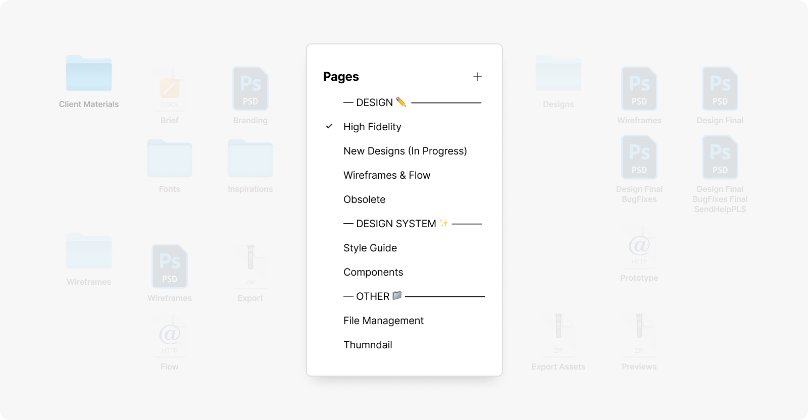 file structure